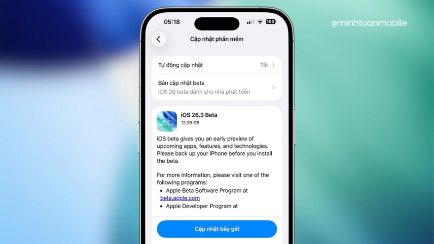 Ai nên cập nhật iOS 26.3 Beta 1 ngay lúc này?