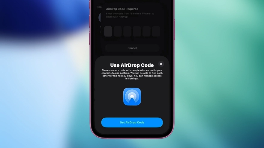 iOS 26.2 nâng cấp AirDrop: Chấm dứt nỗi lo nhận tệp 