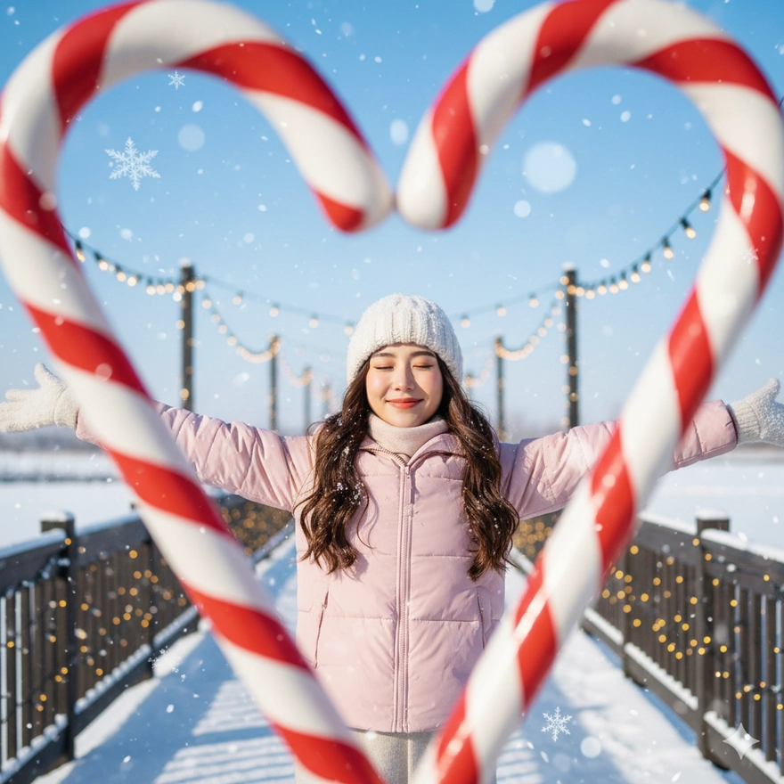 Prompt Gemini AI tạo ảnh Noel phần 2: Concept ngọt ngào