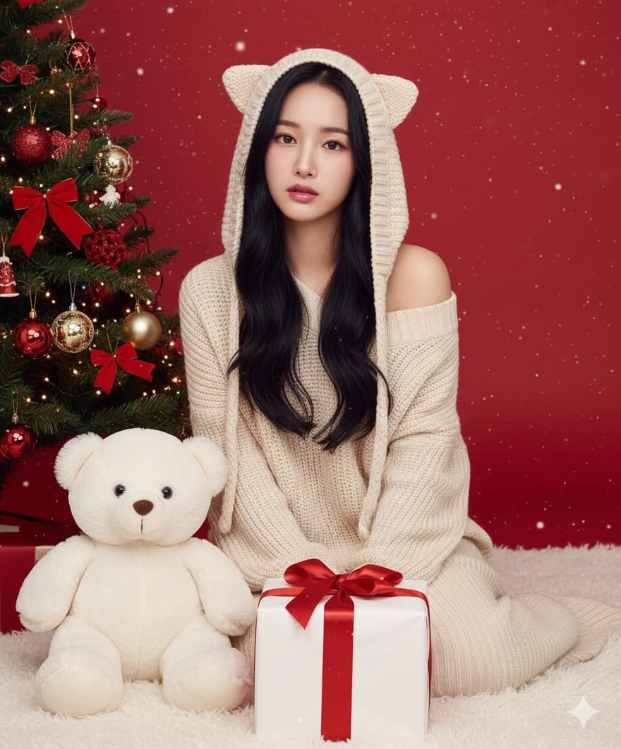 Prompt Gemini AI tạo ảnh Noel phần 2: Concept ngọt ngào