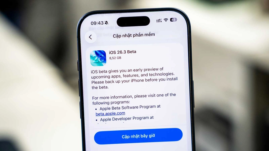 iOS 26.3 Beta chuyển dữ liệu sang Android không cần app