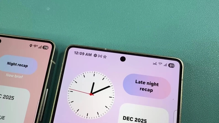 So sánh One UI 8 vs One UI 8.5: Đẹp hơn, AI thông minh hơn