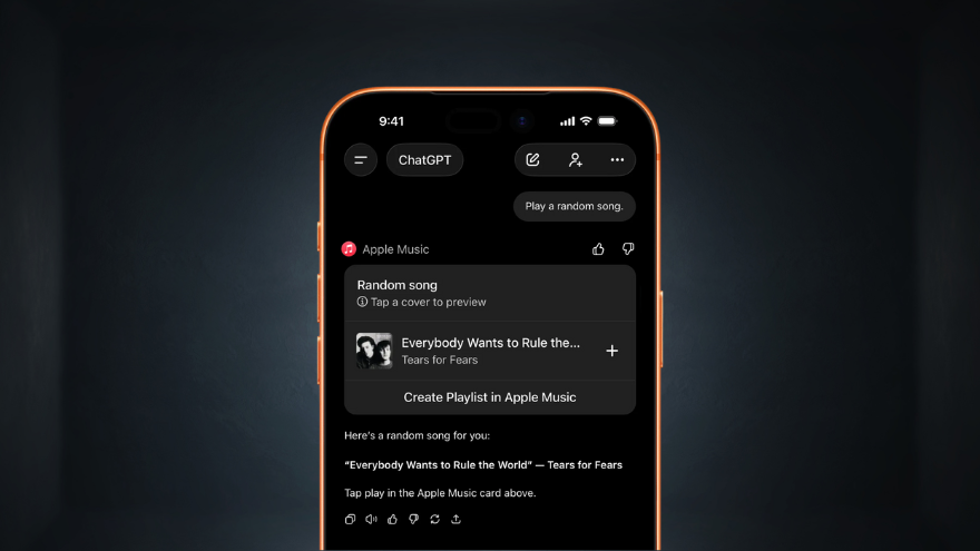 Cách sử dụng Apple Music trên ChatGPT