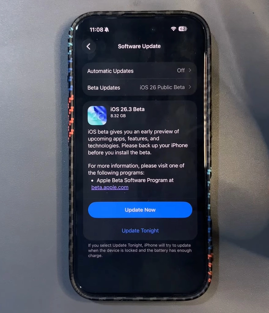 Đánh giá iOS 26.3 Public Beta 1: Đừng vội cập nhật