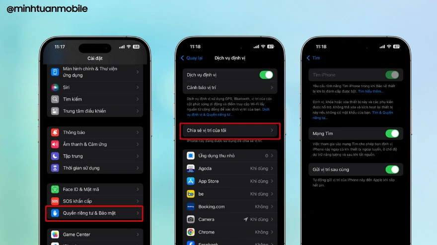 Định vị iPhone bị mất ngay cả khi tắt nguồn