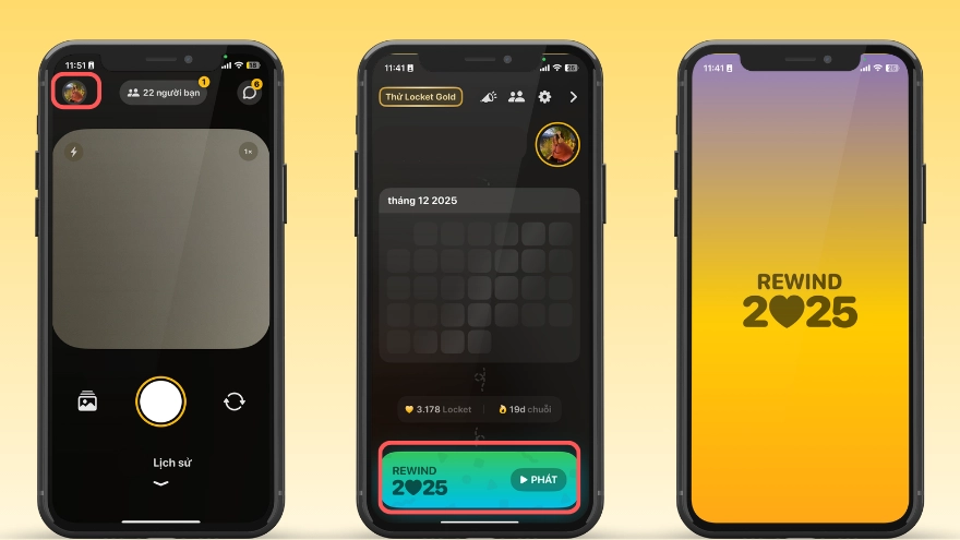 Cách xem Locket Rewind 2025: Nhìn lại một năm đầy kỷ niệm