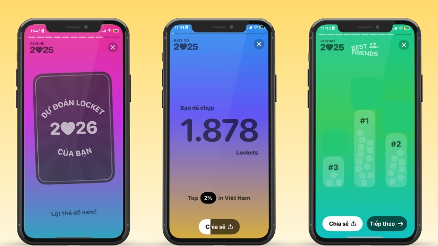 Cách xem Locket Rewind 2025: Nhìn lại một năm đầy kỷ niệm