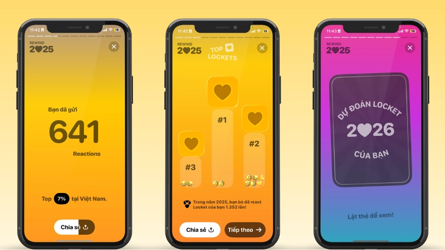 Cách xem Locket Rewind 2025: Nhìn lại một năm đầy kỷ niệm