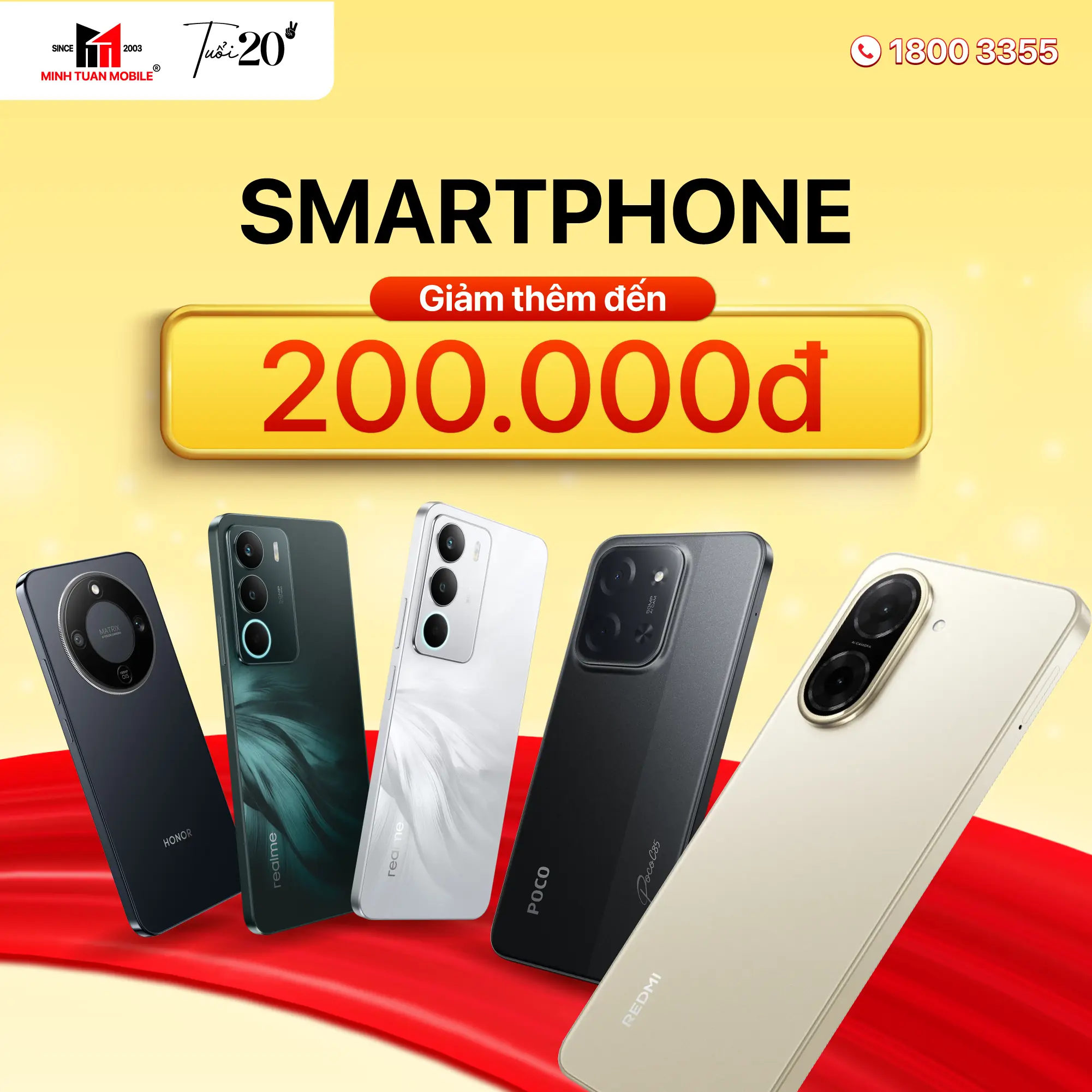 Minh Tuấn Mobile tung ưu đãi Năm Mới Sang - Sale Hoành Tráng