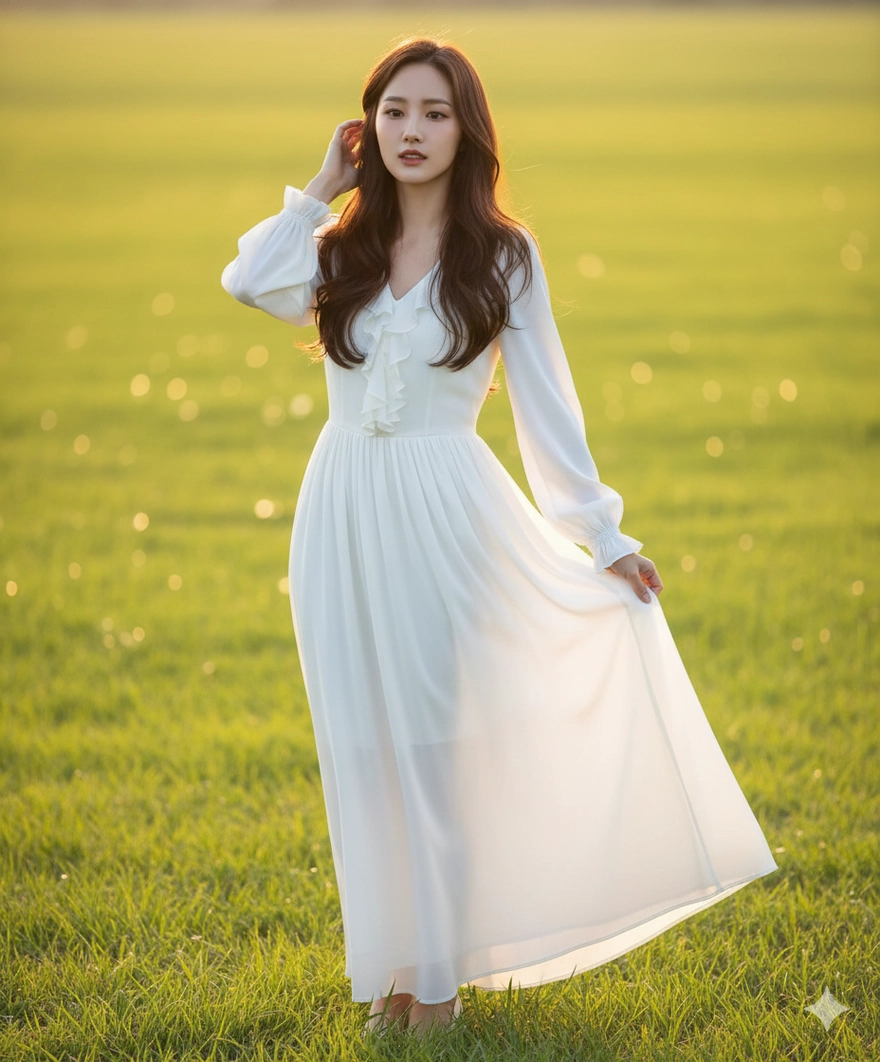 Tạo ảnh nàng thơ trong veo bằng Gemini AI