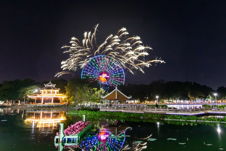 4 địa điểm bắn pháo hoa Tết Dương Lịch 2026 tại TP.HCM