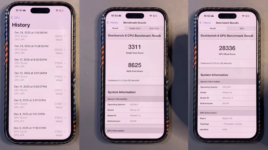 Review iOS 26.3 Beta 1 sau 24h: Hiệu năng đồ họa tăng vọt