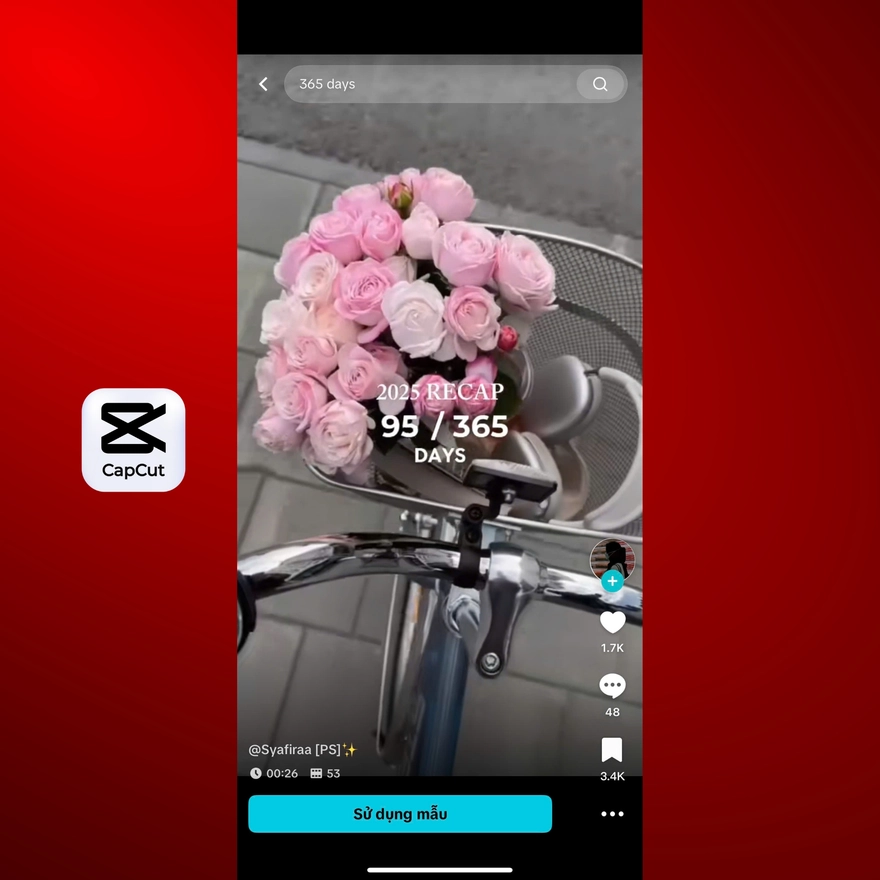 Tổng hợp các mẫu RECAP: Nhìn lại 2025 xu hướng trên CapCut