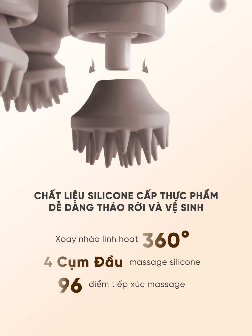 Chất liệu cao cấp, an toàn cho làn da
