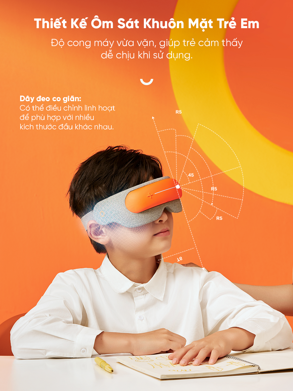 Thiết kế phù hợp khuôn mặt trẻ