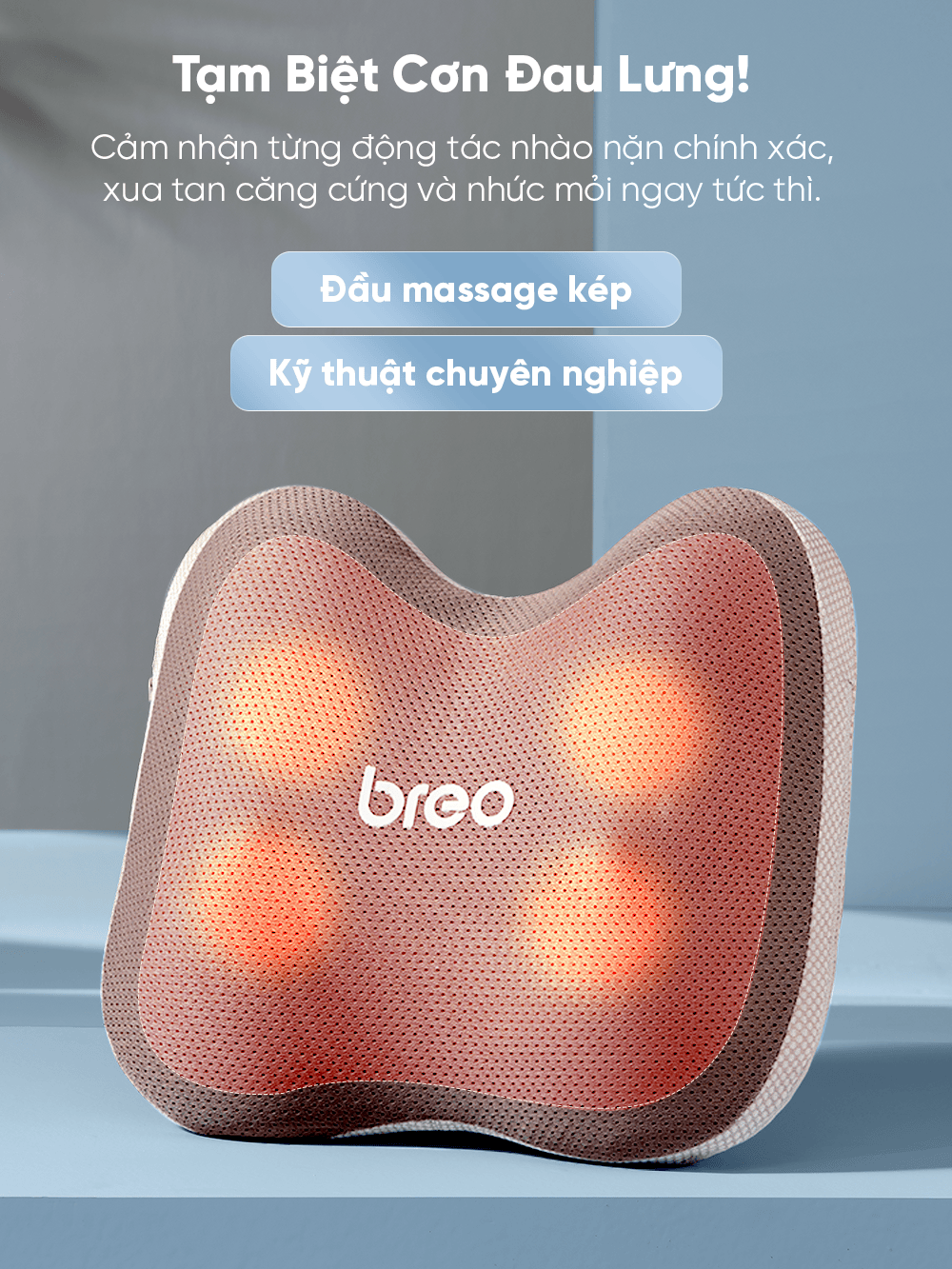 Máy massage lưng Breo Back 2