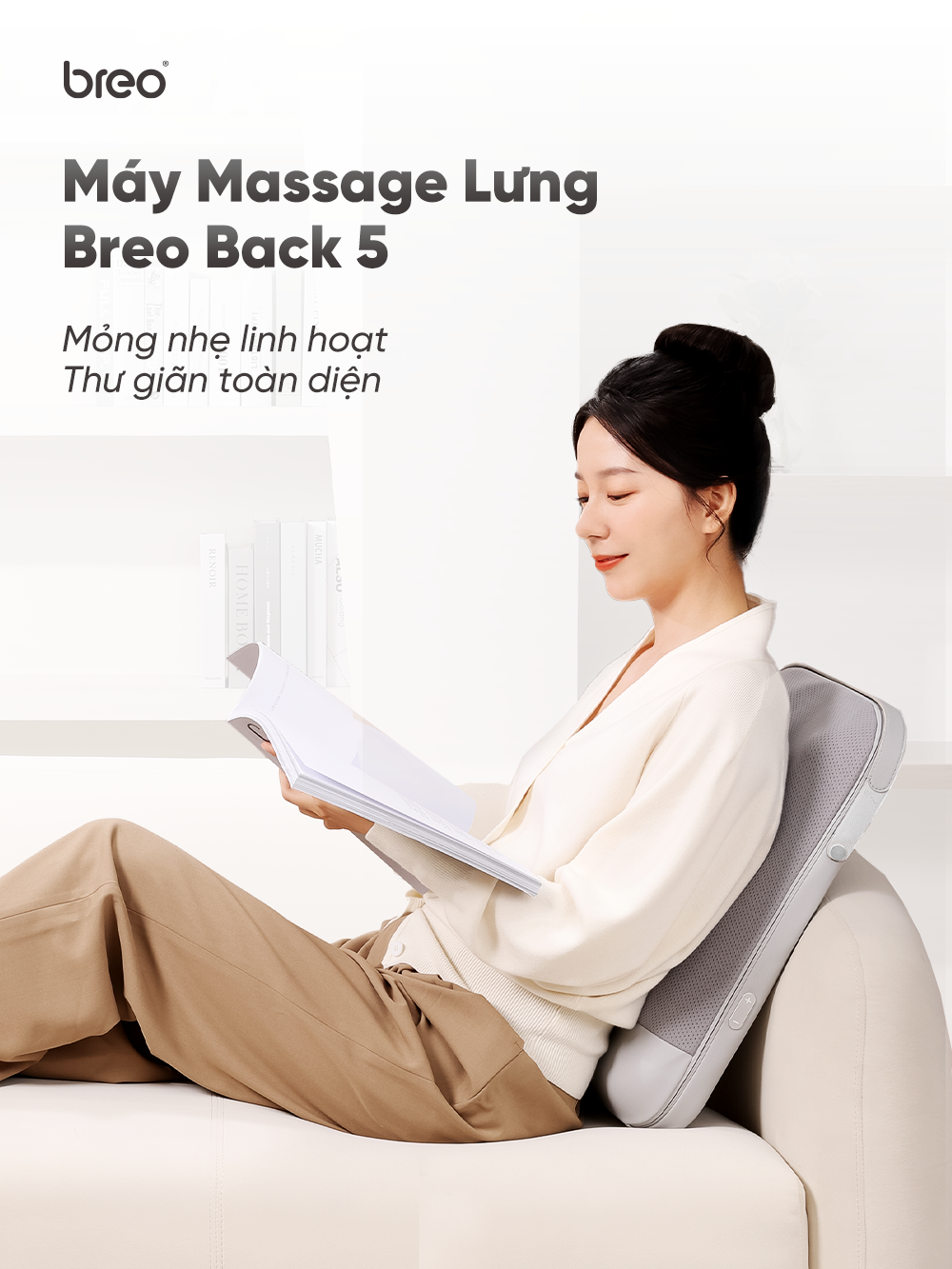 Máy massage lưng Breo Back 5