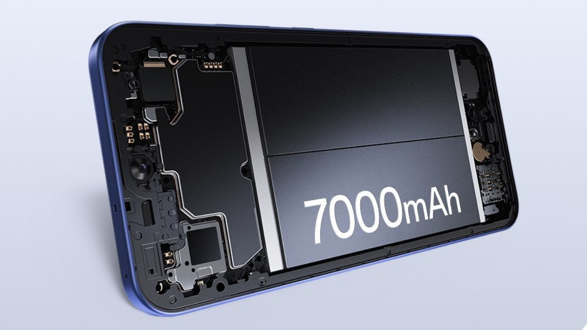 Pin dung lượng 7000mAh, sạc nhanh SUPERVOOC 80W tiện lợi