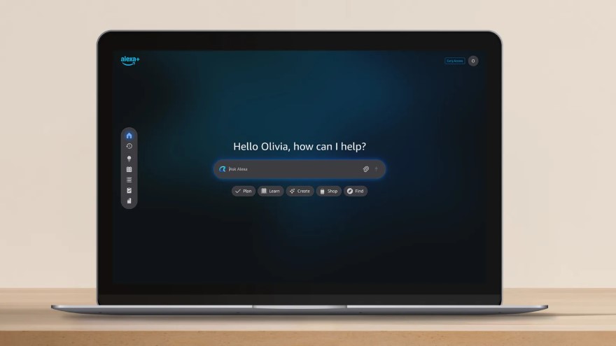 Amazon đưa Alexa+ lên web