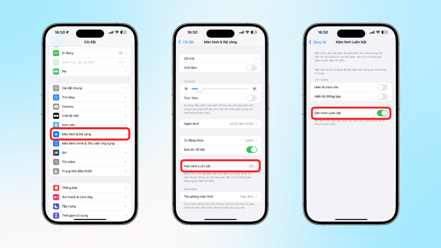 tính năng Always On display là gì