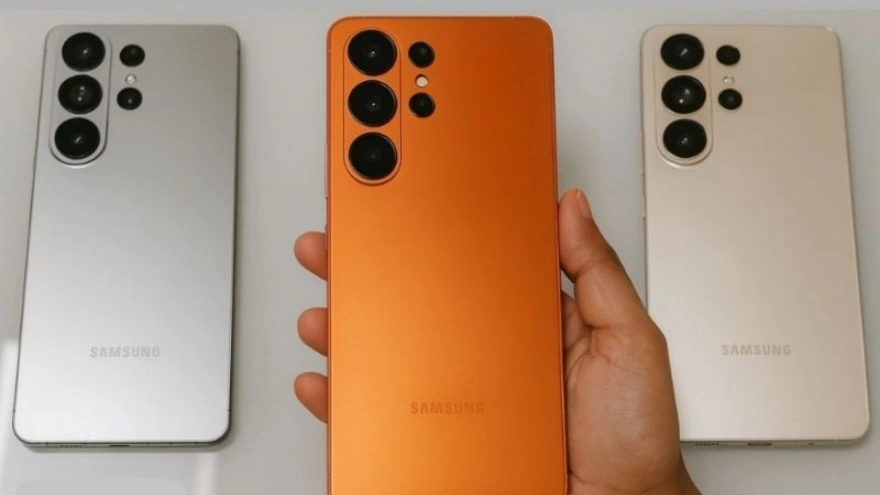 Galaxy S26 Ultra hé lộ camera lồi với khung viền như Z Fold7