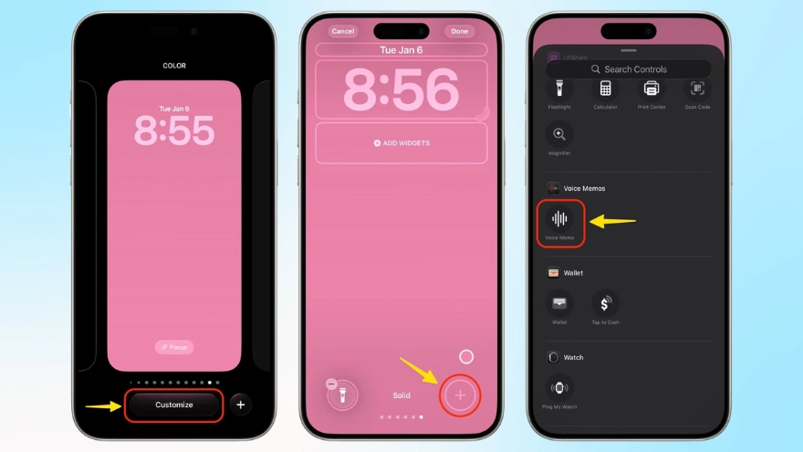 cách ghi âm nhanh trên iPhone và Apple Watch