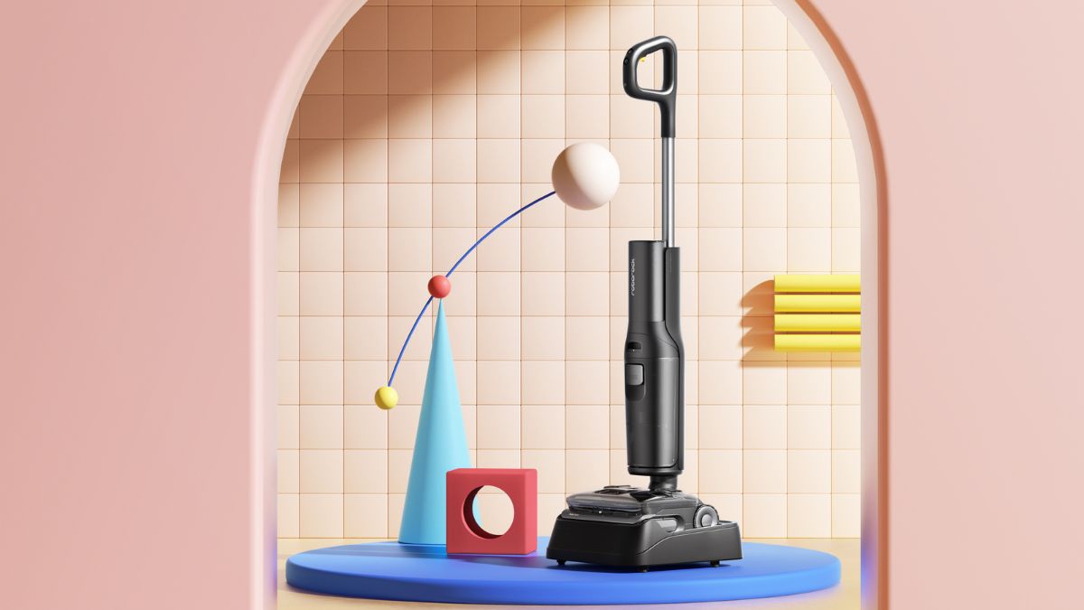 Cơ chế tự động pha nước lau sàn thông minh