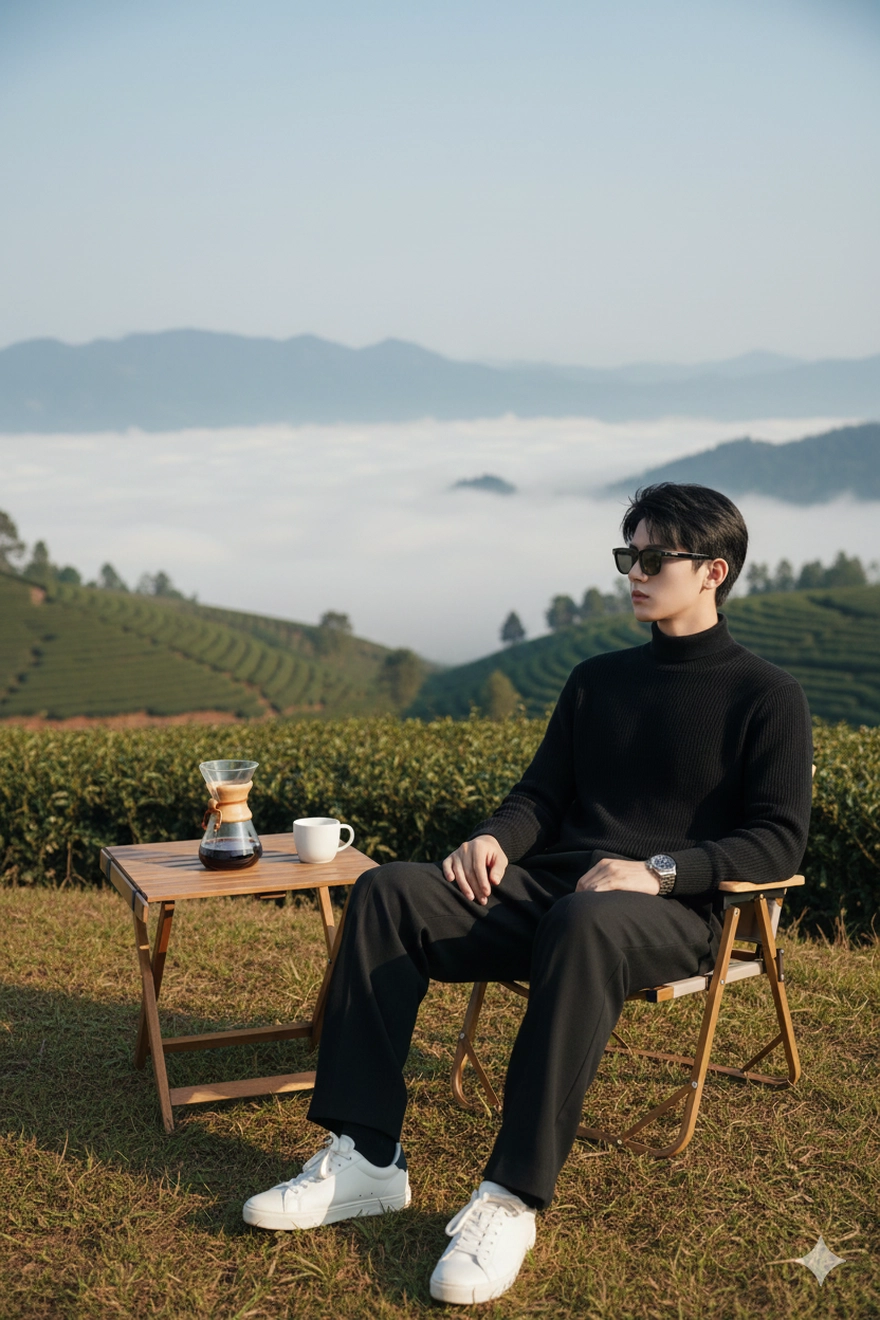 Câu lệnh Gemini tạo ảnh cho nam cực ngầu, đa dạng phong cách