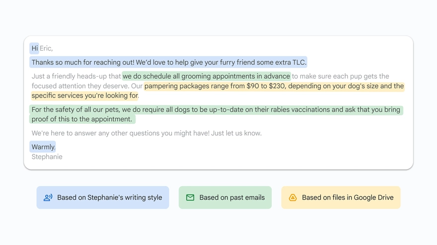 Gmail miễn phí 3 tính năng AI giúp bạn soạn thảo siêu nhanh