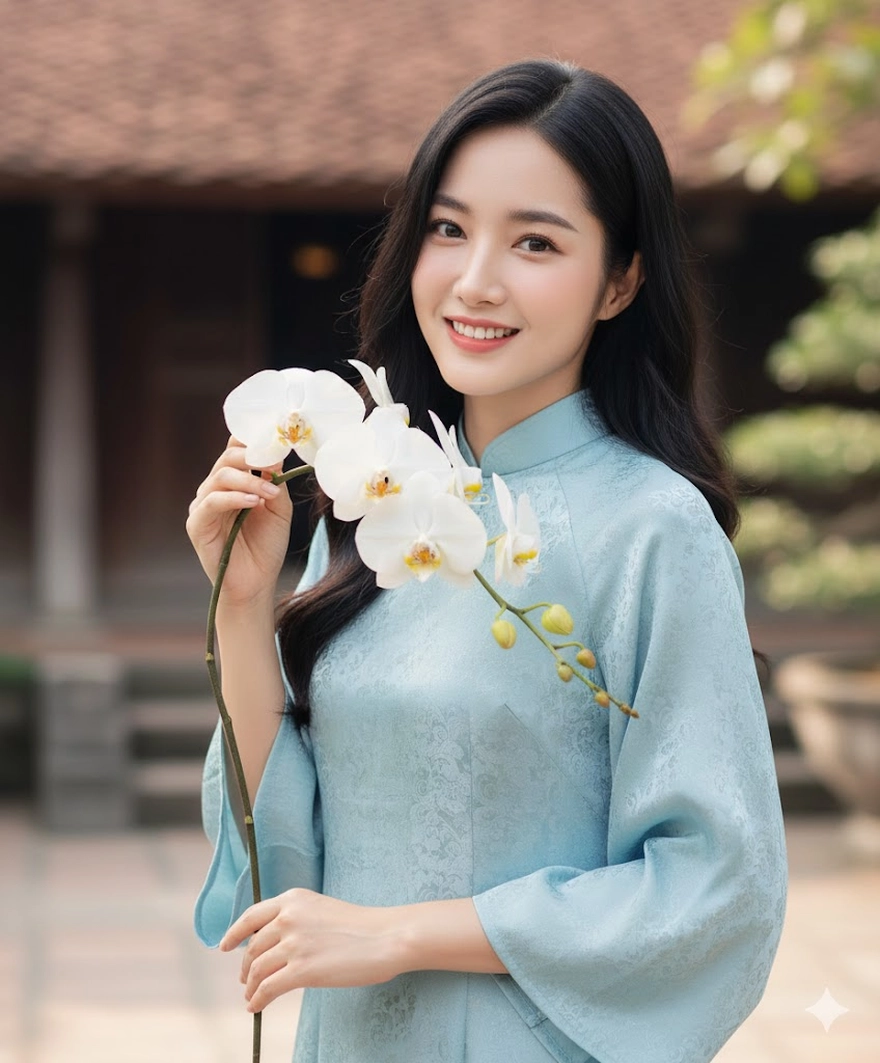 Tạo ảnh áo dài tết cực xinh với Gemini AI (Phần 2)