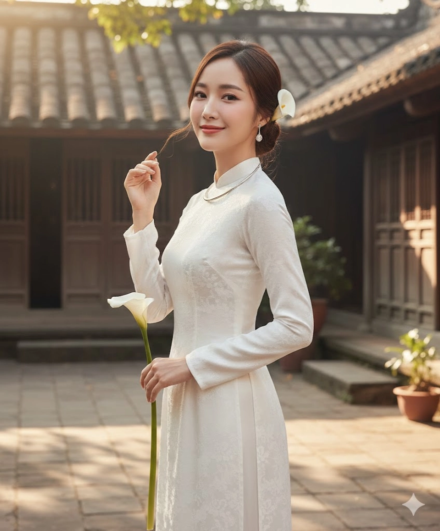 Tạo ảnh áo dài tết cực xinh với Gemini AI (Phần 2)