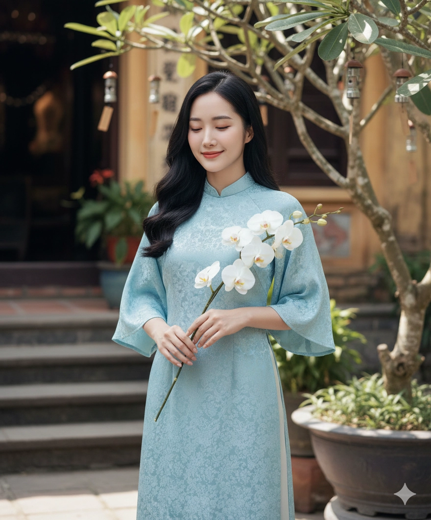 Tạo ảnh áo dài tết cực xinh với Gemini AI (Phần 2)