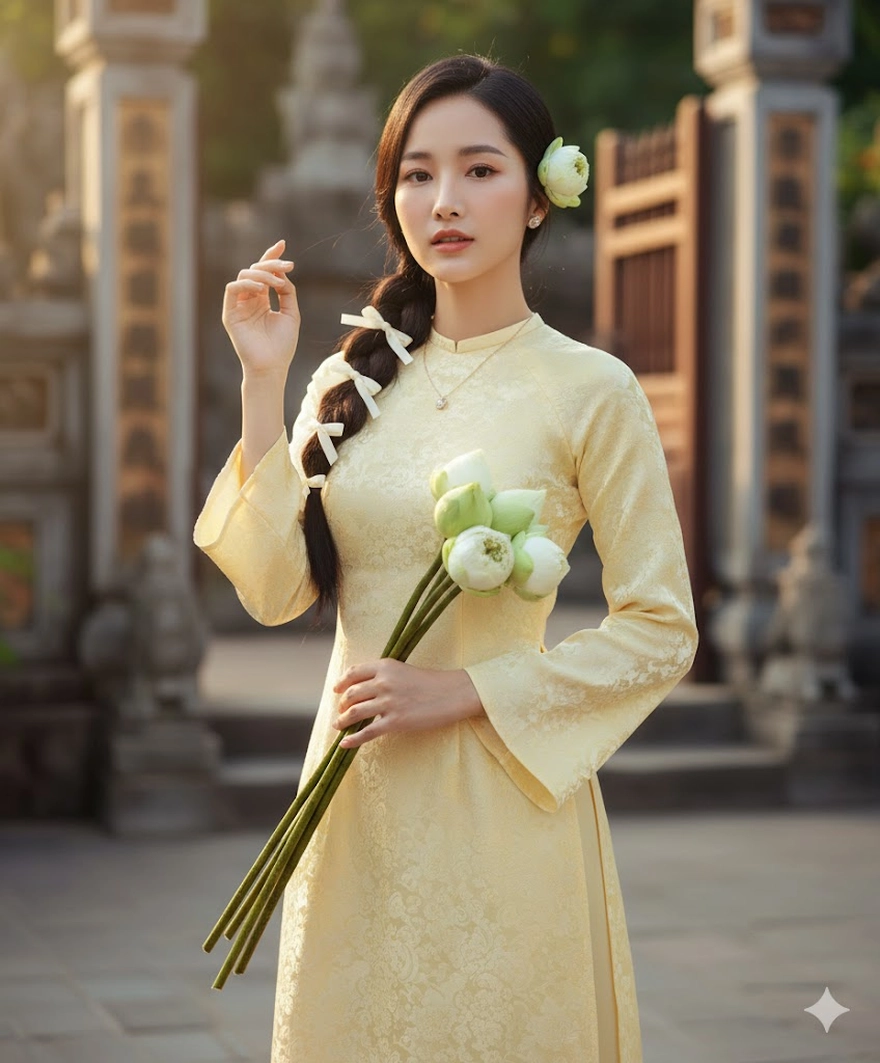 Tạo ảnh áo dài tết cực xinh với Gemini AI (Phần 2)