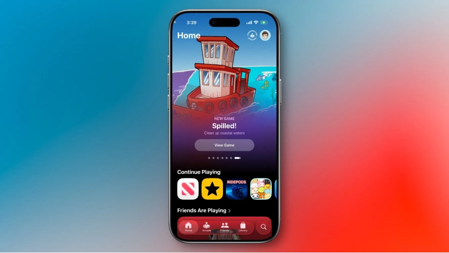 Ứng dụng Trò chơi mới trên iOS 26