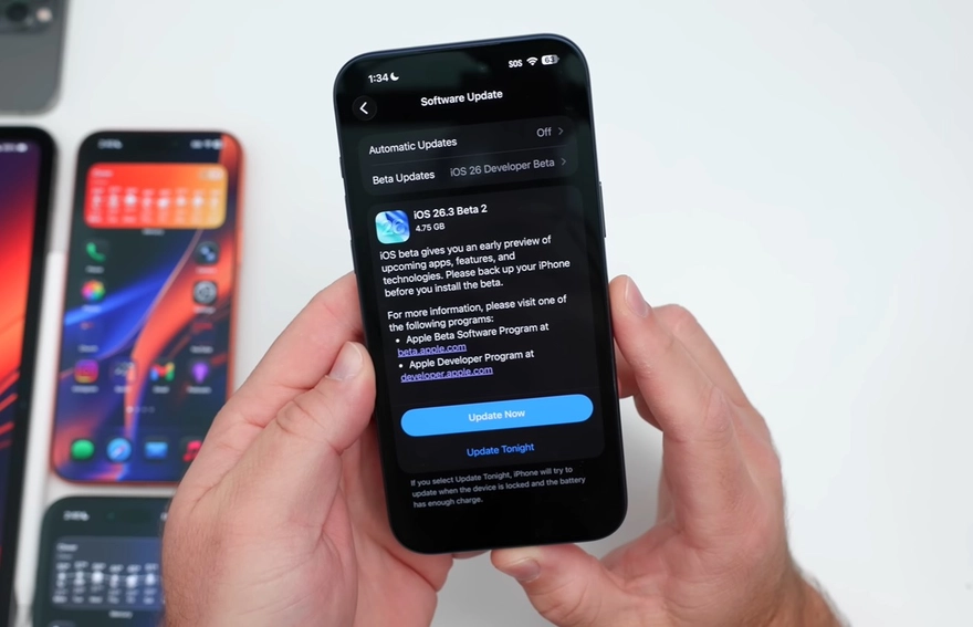 Đánh giá iOS 26.3 Beta 2: Hiệu năng mượt hơn, camera hết lỗi