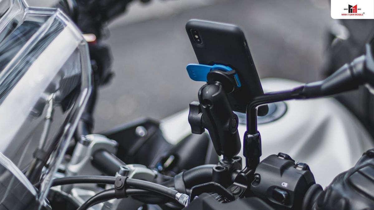 Đế đỡ điện thoại gắn xe máy