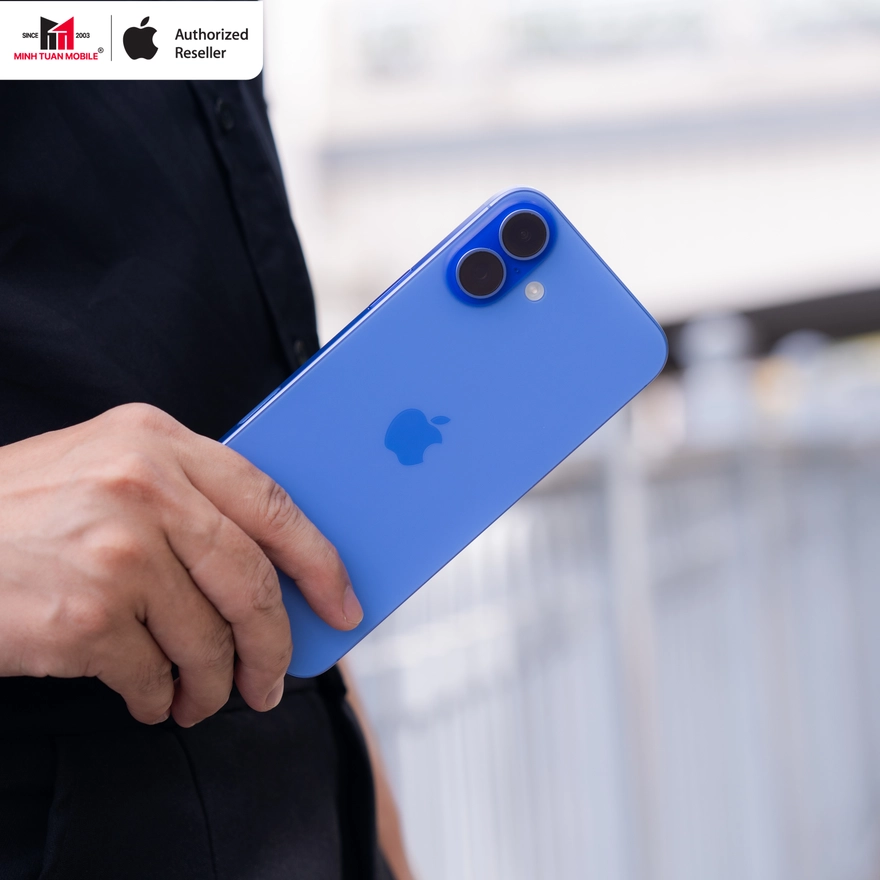 iPhone 16 Plus: Viền nhôm cao cấp đáng mua cận Tết 2026