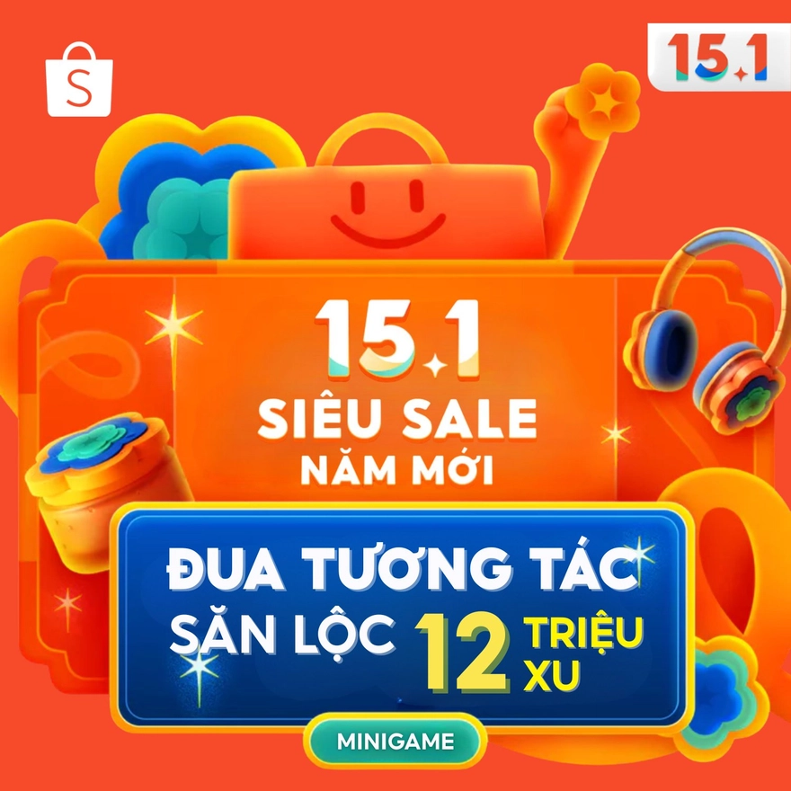 Mẹo săn sale Shopee 15.1: Bách phát bách trúng voucher 50k