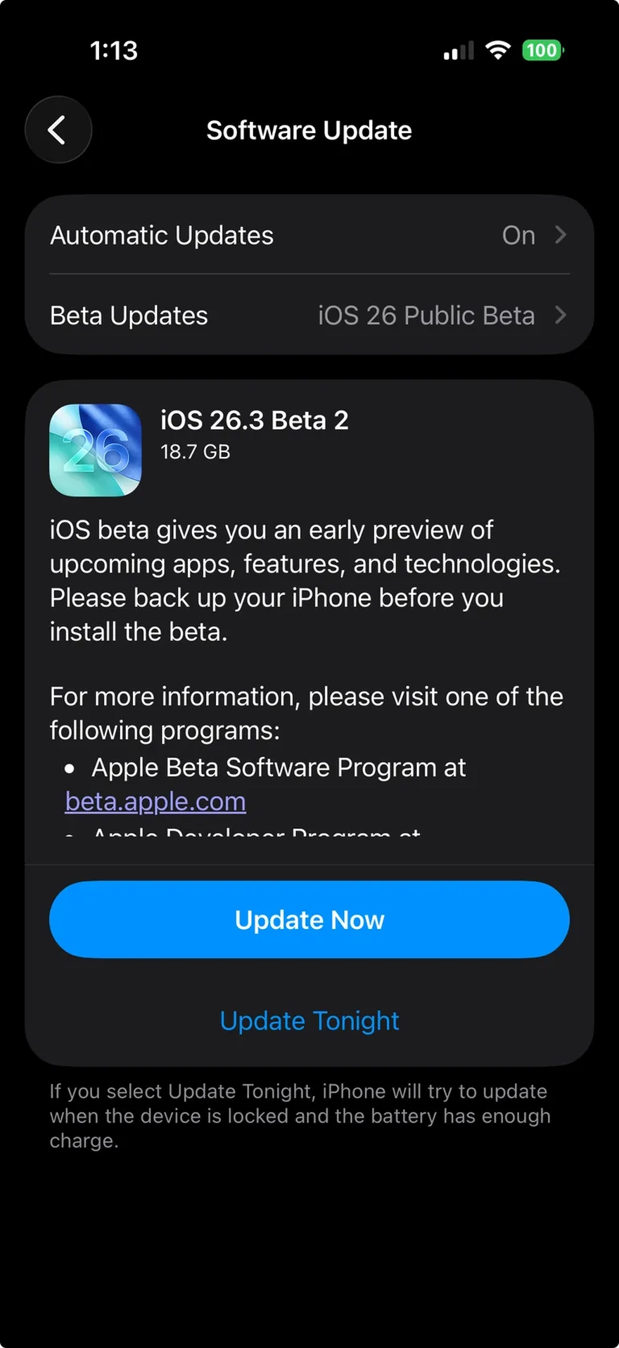 Đừng vội cập nhật Beta, iOS 26.3 chính thức sẽ sớm ra mắt