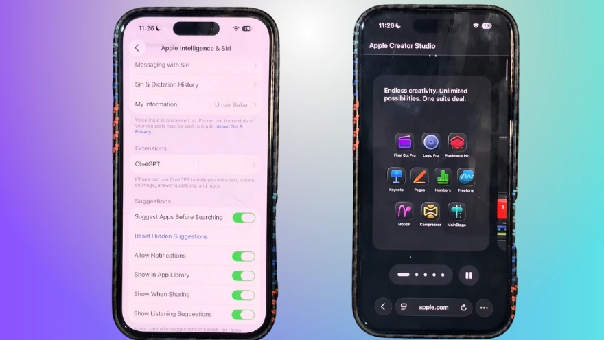 iOS 26.2.1 sắp ra mắt: Apple quyết vá lỗi hao pin triệt để