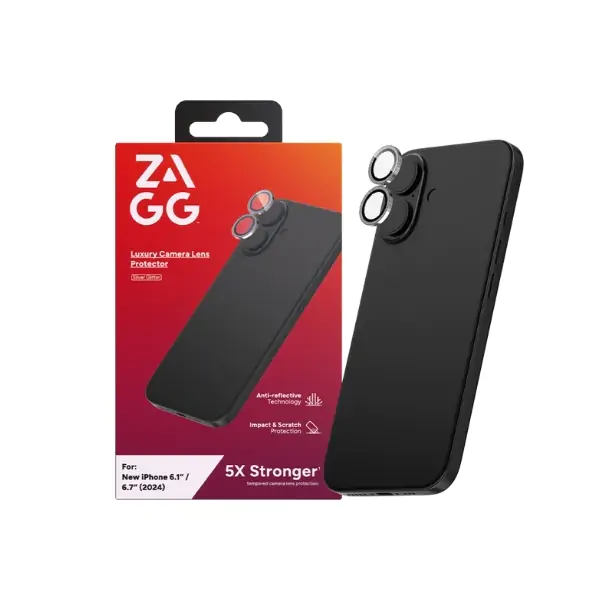 Dán bảo vệ camera iPhone 16 /iPhone 16 Plus ZAGG Luxury