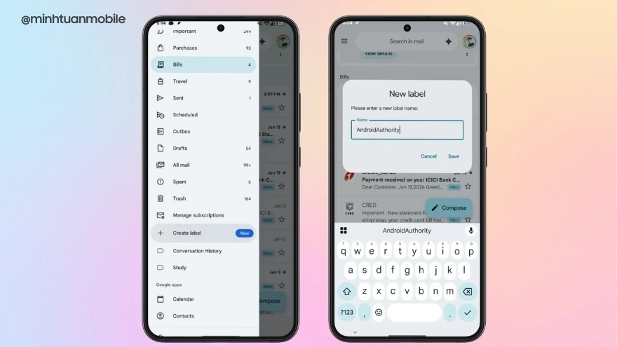 Tính năng trên Gmail dành cho iOS sắp được thêm vào Android