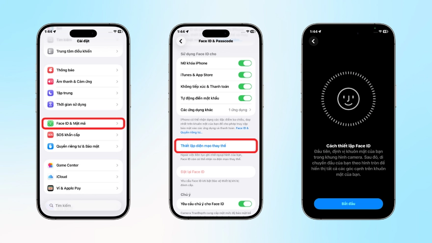 cách khắc phục face id bị lỗi
