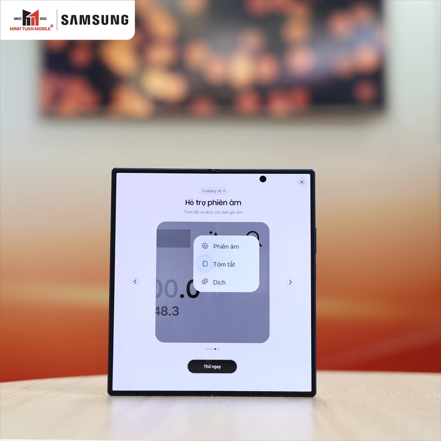 Galaxy Z Fold7: Chiếc điện thoại gập 'đỉnh' nhất của Samsung