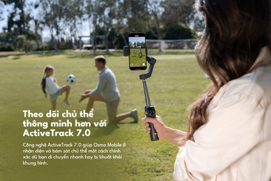 Bí quyết quay vlog mượt như phim với DJI Osmo Mobile 8