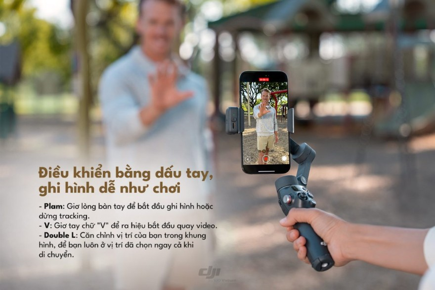 Bí quyết quay vlog mượt như phim với DJI Osmo Mobile 8