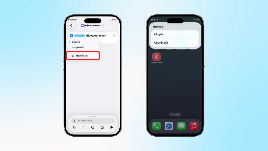 Cách thêm nút Wi-Fi và Bluetooth vào màn hình chính iPhone