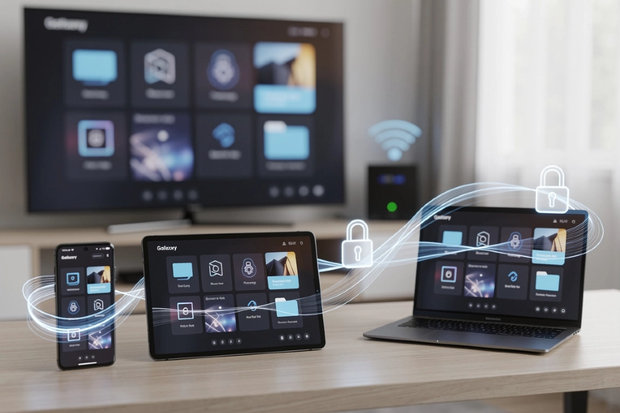 Hướng dẫn truy cập bộ nhớ Galaxy trên TV Samsung