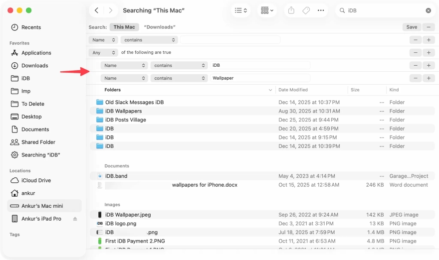 tìm kiếm file nâng cao trên Mac cho newbie