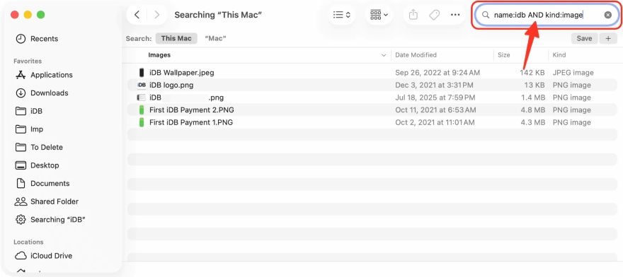 tìm kiếm file nâng cao trên Mac cho newbie